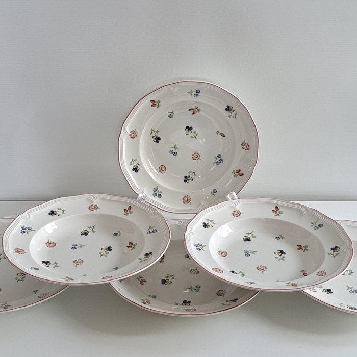 Villeroy & Boch - Bord (6) - Petite Fleur - Vitro-Porzellan, Antiquités & Art, Antiquités | Meubles | Tables