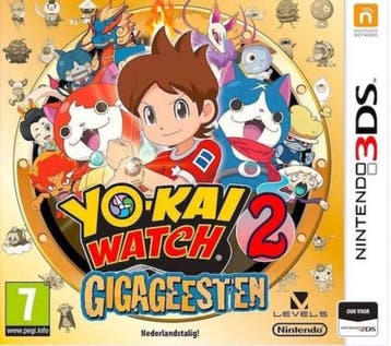 Yo Kai Watch 2 Gigageesten (Buitenlands Doosje) (3DS Games), Ophalen of Verzenden, Zo goed als nieuw