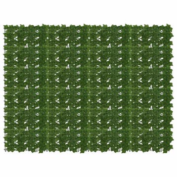 vidaXL Balkonscherm met bladeren Groen 200 x 150 cm, Tuin en Terras, Verzenden, Nieuw