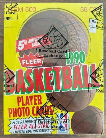 1990 Fleer Michael Jordan - 10 Pack - Excellent (EX), Verzamelen, Nieuw