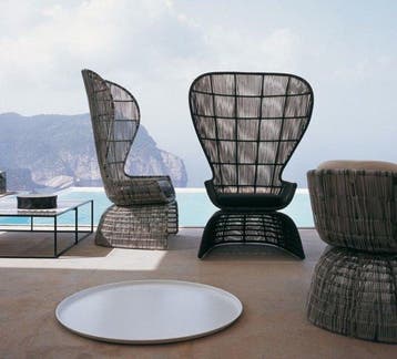 B&B Italia - Patricia Urquiola - Fauteuil - Crinoline C5P