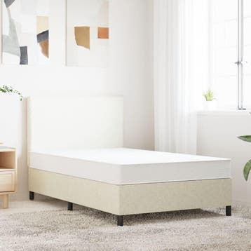 vidaXL Binnenveringmatras middelhard 100x200 cm, Verzenden, Nieuw