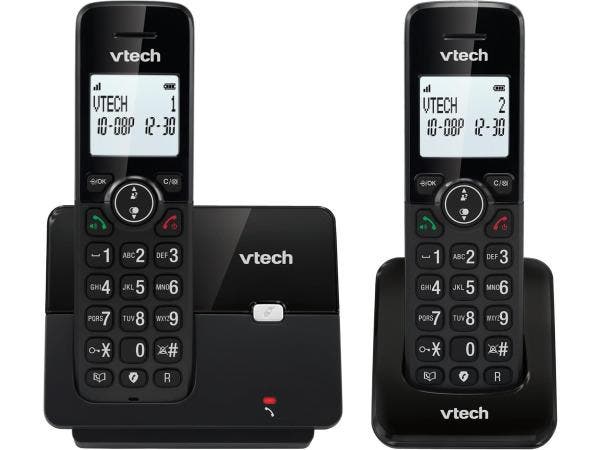 Veiling - VTECH CS2001 Draadloze DECT-telefoon met 2 handset, Télécoms, Téléphones fixes | Combinés & sans fil