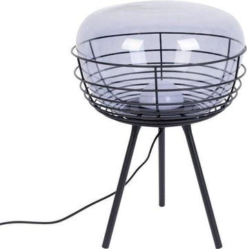 2dekans | Zuiver Smokey Tafellamp Zwart -  230 V - 7W -, Huis en Inrichting, Ophalen of Verzenden, Nieuw