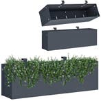 Kliko ombouw plantenbak 15cm hoog | Antraciet | Laatste S..., Ophalen of Verzenden, Nieuw, Minder dan 60 cm, Minder dan 30 cm