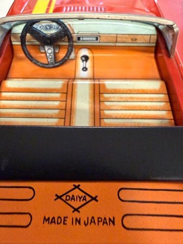 Porsche. - Voiture jouet en étain - Porsche - 1960-1970 -