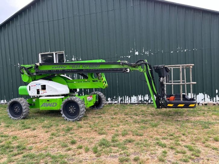 Niftylift HR 21 HYBRID 4x4 21m nifty knikarmhoogwerker, Zakelijke goederen, Machines en Bouw | Liften, Steigers en Ladders, Ophalen