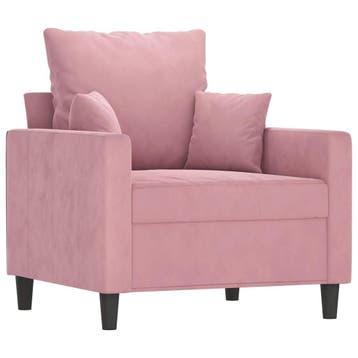 Roze Fauteuil 60cm | Retour Deal | Sla nu toe!, Verzenden