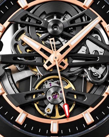 AKOR Le Locle - Noxium 01 Gold PVD — Automatic Skeleton