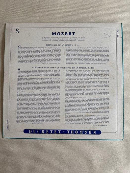 Mozart - Mozart: Symphonie en La; Concerto en La majeur -, Cd's en Dvd's, Vinyl Singles