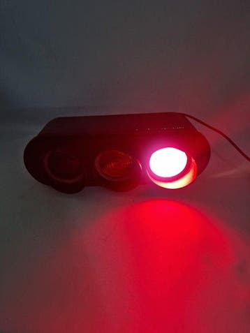 Lamp - IJzer - Verkeerslicht / stoplicht, Antiek en Kunst