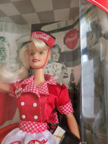Mattel - Barbiepop - 1998 Coca-Cola – Waitress – Collector