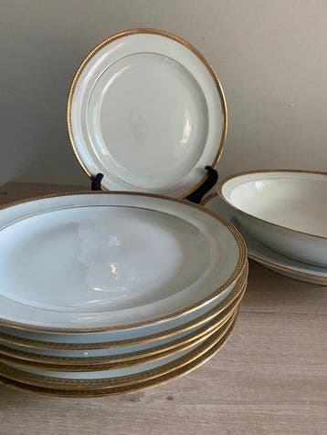 Georges Boyer, France Unique - Serveerschaal (9) - Porselein, Antiquités & Art