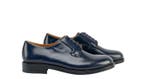 TESTONI - 8 UK - 42 IT - Vietri Derby Shoes Brush Off Calf, Nieuw
