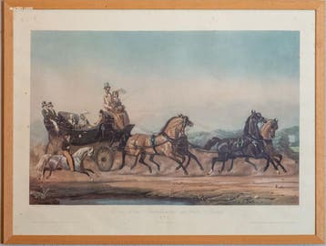 Complete reeks van 4 antieke Franse..., Nieuw