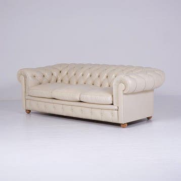 Poltrona Frau - Renzo Frau - Sofa - Chester - Leder, Hout