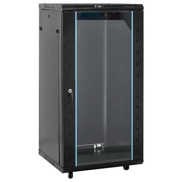 Netwerkkast 22U 60x60x120 - 60% korting! Retour deal, Computers en Software, Serverkasten, Verzenden, Gebruikt, Glas