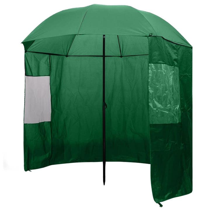 vidaXL Visparaplu groen 240 x 210 cm, Jardin & Terrasse, Parasols, Envoi
