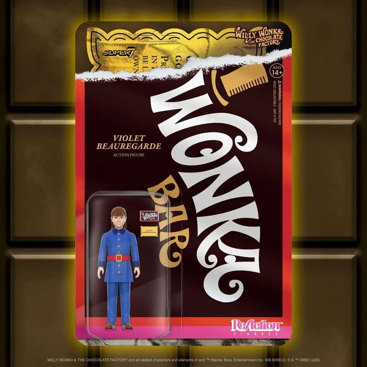 Willy Wonka & the Chocolate Factory (1971) ReAction Action F, Verzamelen, Film en Tv, Nieuw, Ophalen of Verzenden
