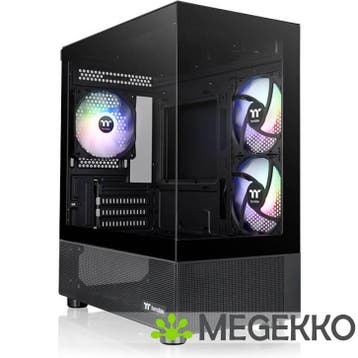 Thermaltake View 170 TG ARGB Micro Tower Zwart, Verzenden, Nieuw