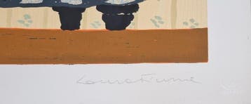 Laura Fiume (1953) - Litografia Laura Fiume