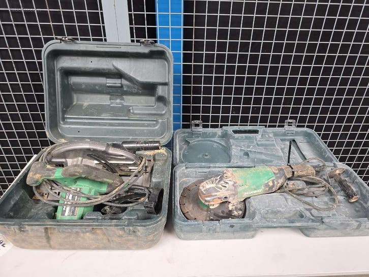(2x) Elektrische gereedschappen Hikoki G 23SW2, C..., Bricolage & Construction, Outillage | Outillage à main