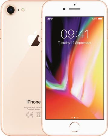 Magazijn opruiming Apple iPhone 8 (model 2016) gold 64GB +, Telecommunicatie, Ophalen of Verzenden, Nieuw