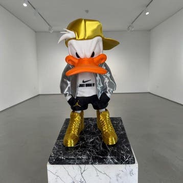 Orima Pop Art - DONALD Duck Street Art «Just Duck It »