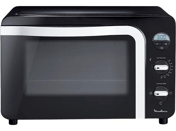Moulinex -  Mini Oven  - Zwart, Elektronische apparatuur, Ovens, Vrijstaand, Hete lucht, Nieuw, Oven met grill, 60 cm of meer