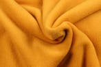 10 meter fleece stof - okergeel - Anti Pilling Fleece, Verzenden