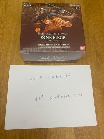 Bandai - 1 Booster box - One Piece - One Piece Card Game –, Hobby & Loisirs créatifs