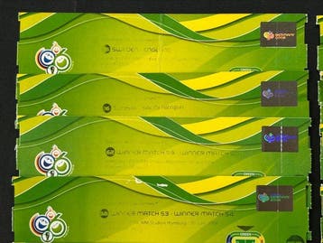 18 tickets World Cup Germany 2006 - Kaartje, Nieuw