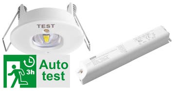 Luminaire De Secours Megaman TEMPUS - MM11044, Verzenden