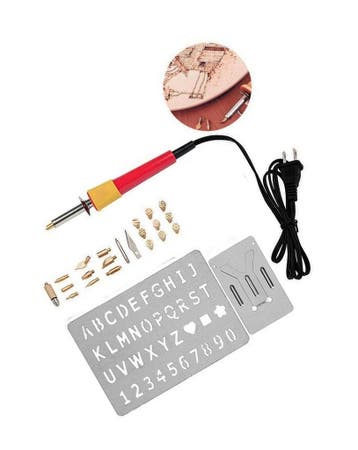 Graveerset, markeerset (houtbrander), 30 Watt, Verzenden, Nieuw