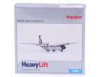 Schaal 1:500 Herpa 510882 HeavyLift Lockheed L-100-30 Reg..., Ophalen of Verzenden, Zo goed als nieuw