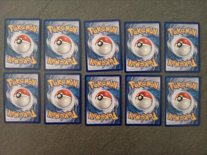Pokémon - 10 Card - Psyduck, altro Full art, Alternate art,, Hobby en Vrije tijd, Verzamelkaartspellen | Pokémon