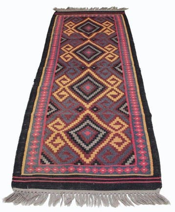Oude Afghaanse Kelim - Vloerkleed - 260 cm - 80 cm, Nieuw