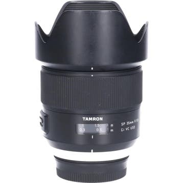 Tweedehands Tamron SP 35mm f/1.8 Di VC USD Nikon CM3991, Ophalen of Verzenden, Gebruikt, Overige typen