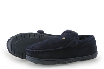 Warmbat Pantoffels in maat 45 Blauw, Kleding | Heren, Schoenen, Warmbat, Zo goed als nieuw, Pantoffels of Sloffen, Verzenden