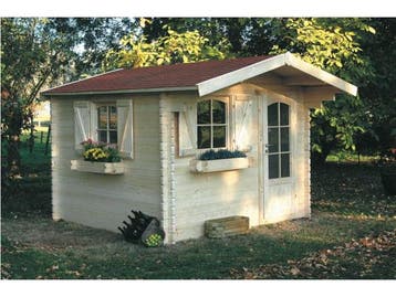 Veiling - Tuinhuis Servoz geimpregneerd 2980X2980X2392 MM, Tuin en Terras, Nieuw