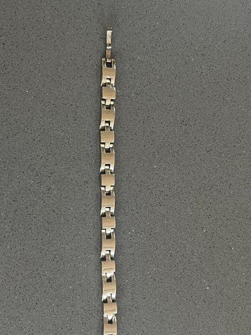 Sans prix de réserve - Gourmette Argent - Bracelet en argent