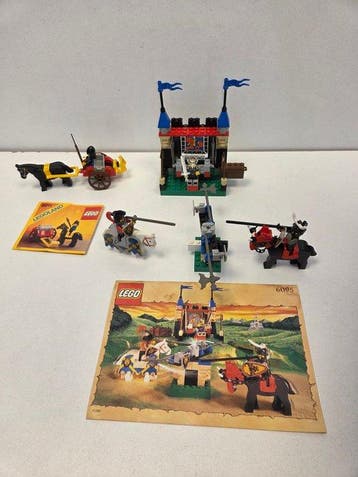 Lego Set - Castle - LEGO Royal Joust 6095 + LEGO 6011 Black, Nieuw