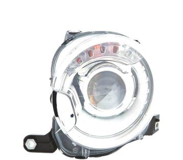 Phare Xénon Gauche Pour Fiat 500 Lim. Cabrio 07-15, Verzenden