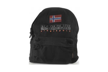 Napapijri Rugzak Zwart, Verzenden, Zo goed als nieuw, 25 tot 40 cm, 30 tot 45 cm