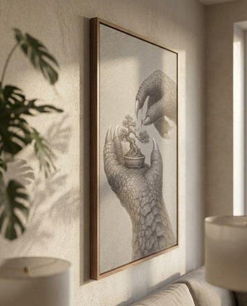 MEDSAN - Kaiju Bonsai () - UNIQUE WORK, Antiek en Kunst