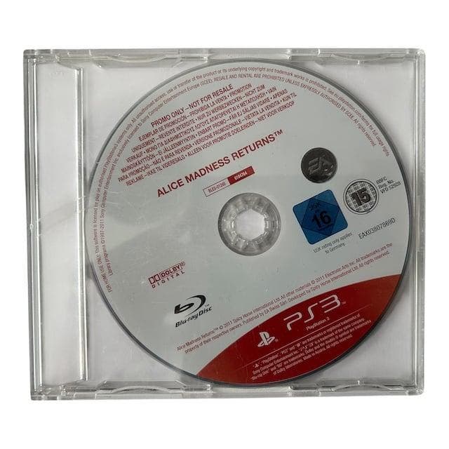 Alice Madness Returns (PROMO CD) (PS3) (TWEEDEHANDS), Games en Spelcomputers, Games | Sony PlayStation 3, Verzenden