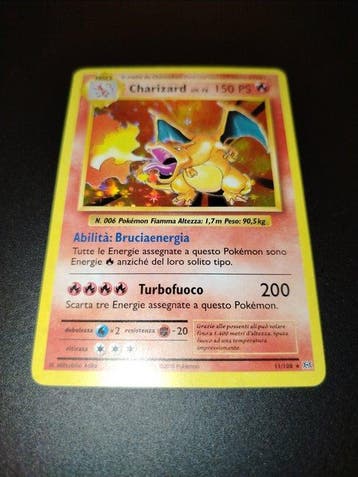 Pokémon - 1 Card - Dracaufeu 11/108 Holo - XY, Nieuw