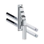 Pomp-espagnolet Bauhaus glans chroom inclusief 2 stangen, Doe-het-zelf en Bouw, Deuren en Vliegenramen, Nieuw