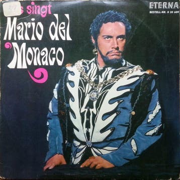 Mario del Monaco – Es Singt Mario Del Monaco LP, Verzenden