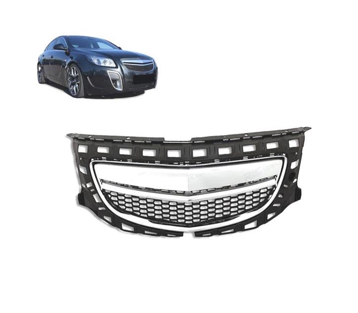 CALANDRE OPEL INSIGNIA 08-13 NOIR CHROMÉ, Auto-onderdelen, Carrosserie, Verzenden